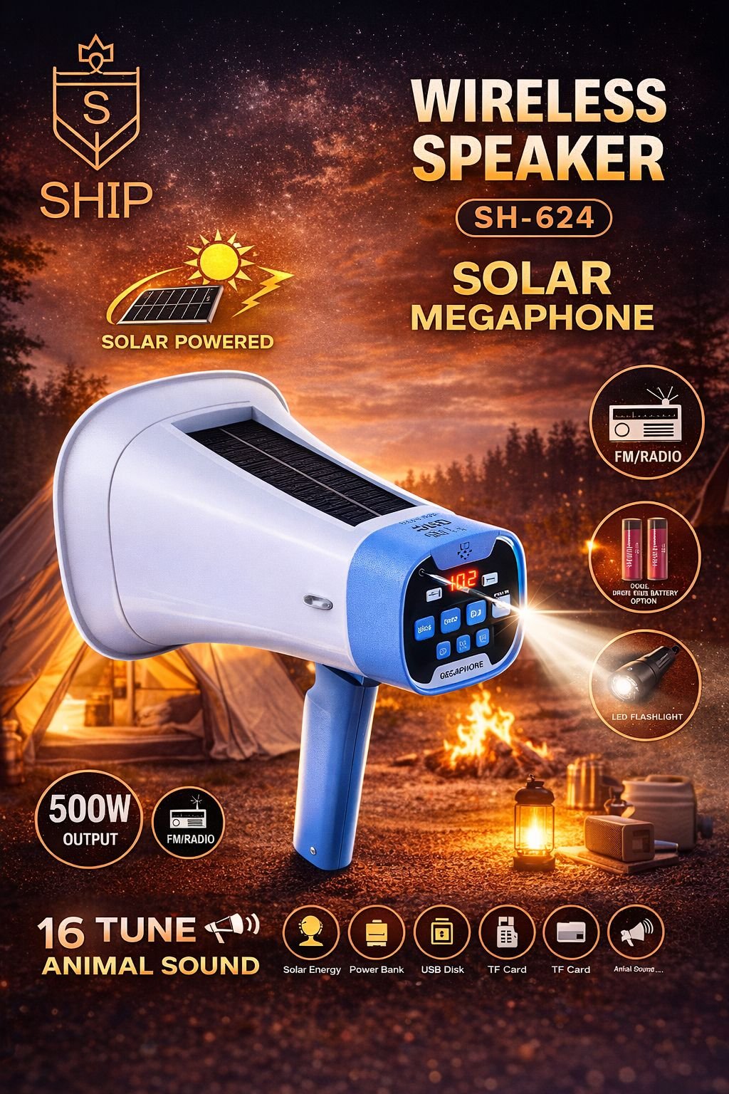 SOLAR MEGAPHONE